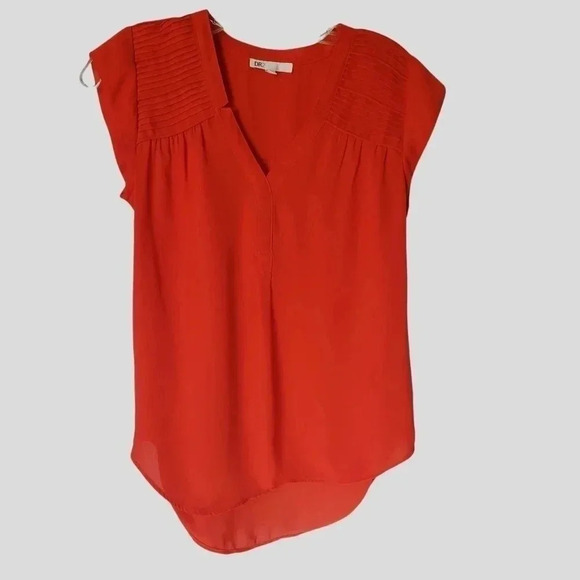 DR2 women cap sleeve size xs orange color - Picture 2 of 8
